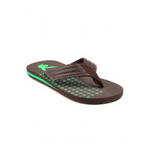 Playboy Men Brown Flip Flops