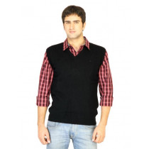 United Colors of Benetton Men Black  Sweater