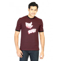 Belmonte Men Printed Black Tshirts