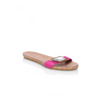 Catwalk Women Pink & Copper Flats