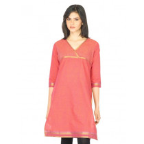 Aurelia Women Solid Rust Kurta
