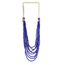 ToniQ Women Blue Beaded Necklace