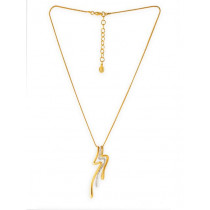 Estelle Women Gold Pendant with Chain