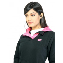 C Vox Women Solid 1355 Black Sweatshirt
