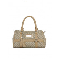 Lino Perros Women Printed Camel Handbag