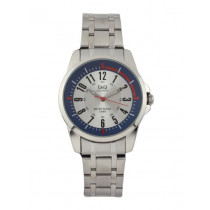 Q&Q Men Steel Dial Watch