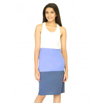 United Colors of Benetton Women Solid White Dress