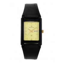 Maxima Men Gold Dial Watch