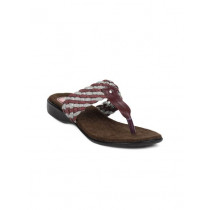 Portia Women Maroon Flats