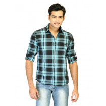 Belmonte Men Check Black Shirts