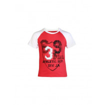 Doodle Boy Athlethic Red Tshirts