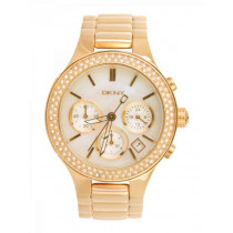 DKNY Women White Dial Chronograph Watch NY8080