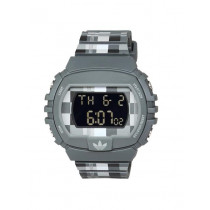 ADIDAS Unisex New York Plaid Digital Grey Watch