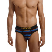 Levis Men Jazz Stripes Blue Brief