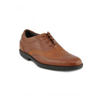 Rockport Men Drsp Wingtip Brown Formal Shoes