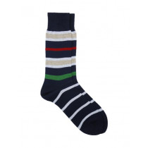 Reid & Taylor Men Stripes Black Socks
