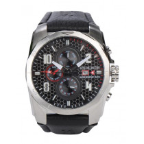 Police Men Black Dial Chronograph Watch PL12900JS-02