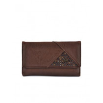 Fastrack Women Leatherette Brown Wallet