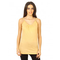 Flying Machine Women Aspen Yellow Tshirts