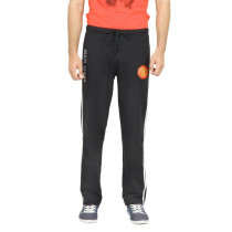 Manchester United Men Solid Black Track Pants
