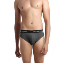 Chromozome Men Charcoal Grey Brief