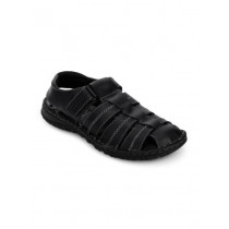 Red Tape Men Casual Black Sandals