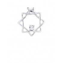 Lucera Women Silver Pendant with Chain