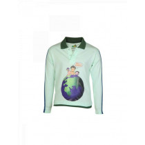 Chhota Bheem Kids Boys Lost Alien Green T-shirt