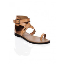 Enroute Women Tan Flats