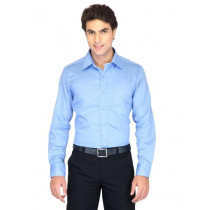 Mark Taylor Men Blue Shirt