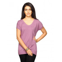 UCB Women's Short Sleeve Round Neck Pink Top