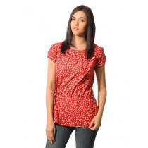 Wrangler Women Maddy Red Top