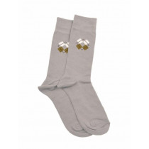 Reid & Taylor Men Solid Grey Socks