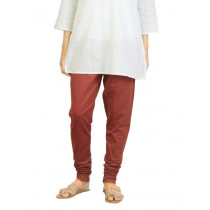 W Women Solid Maroon Leggings