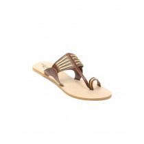 Portia Women Brown Flats