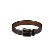Basics Men Brown Leather Belt