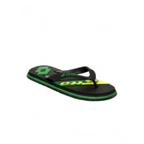 Lotto Men Black Sandy Flip Flops