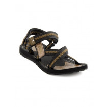 Lotto Men Sting Black Sandals