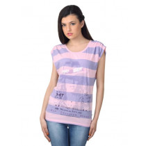 Wrangler Women Pink T-shirt
