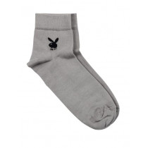 Playboy Men Grey Socks