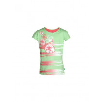 Gini and Jony Girls Printed Green Top