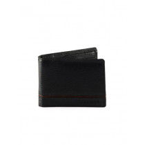 Peter England Men Statements Black Wallet
