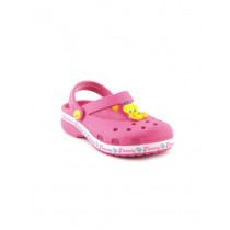 Warner Bros Kids Girls TW Big Facelog Pink Sandals