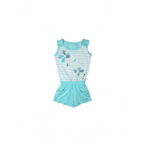 Gini and Jony Girls Play Suit Blue Dress