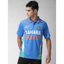 Nike Men Blue Team India Cricket Jersey