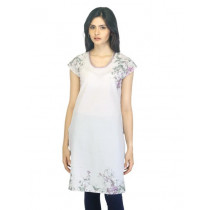 W Women Printed  Light Pink Kurta