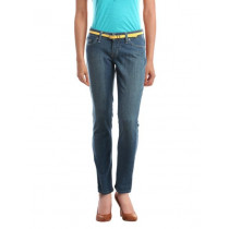 Denizen Women Greenish Blue Jeans