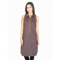 W Women Brown Kurta