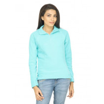 Quechua Women Fleece  Blue Sweatshirt