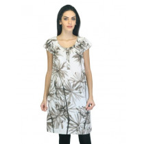 W Women Printed White Kurta